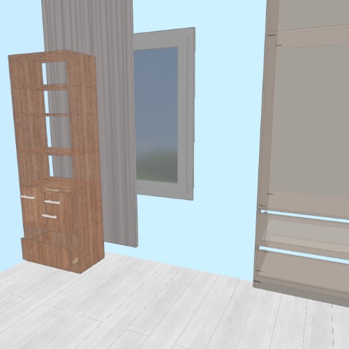 Diseño y distribución de habitación