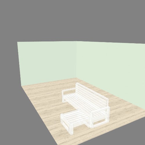 Диван садовый