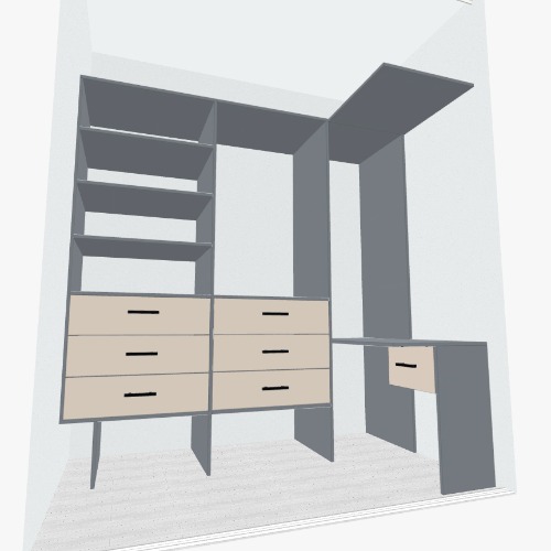 Дорохова Projetos e plantas de móveis 3D gratuitos da Comunidade Flatma