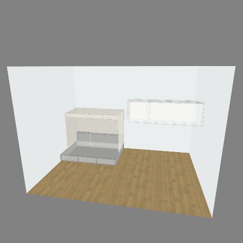 Двухэтажная кровать Free 3D furniture designs and blueprints from Flatma Community