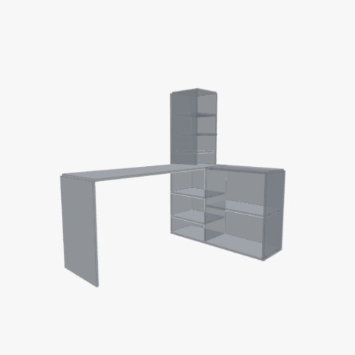 Escritorio Echo por Mi Free 3D furniture designs and blueprints from Flatma Community