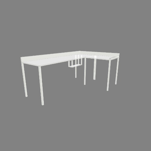 Escritorio modular Free 3D furniture designs and blueprints from Flatma Community