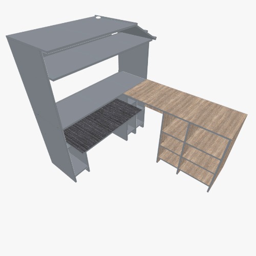 Escritorio Tipo_10b (PC+Ntbk+Rc505+Imp+Gato)