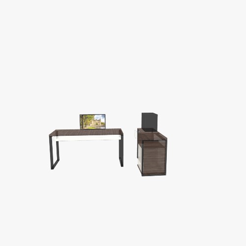 Escritorio y mueble