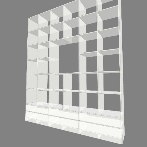 Estante para Vinil Free 3D furniture designs and blueprints from Flatma Community