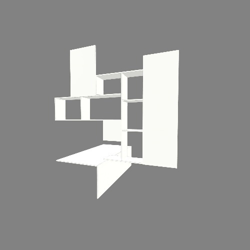 Estante-flutuante