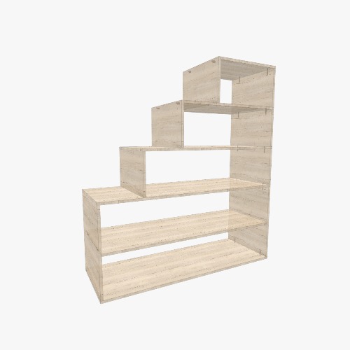 estanteria bajo esclalera LRZ