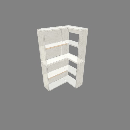 Estanteria deposito en L