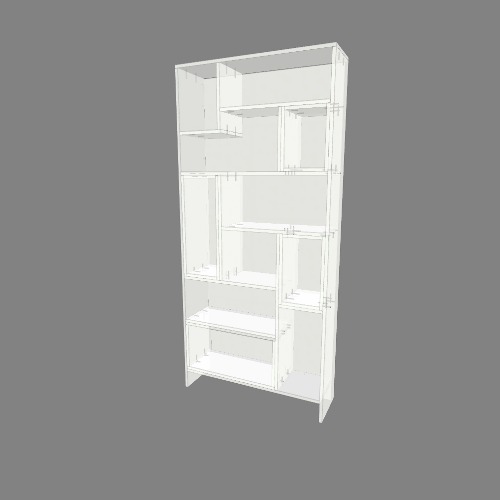 Estanteria salon Free 3D furniture designs and blueprints from Flatma Community