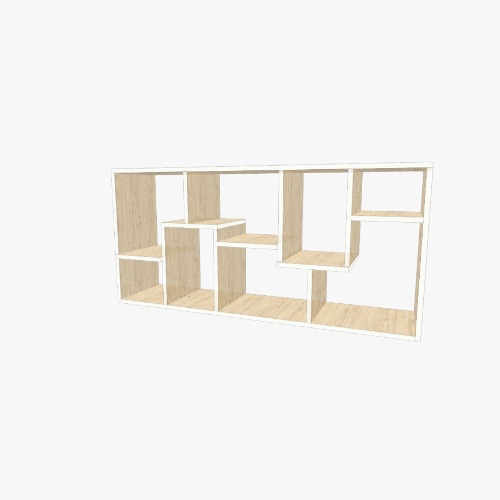 étagère destructurée