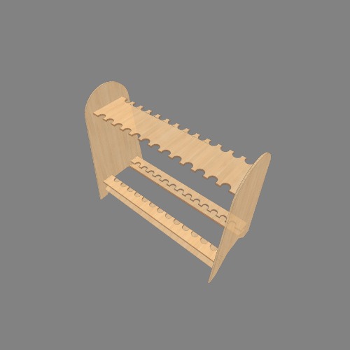 expositor para vara de pesca