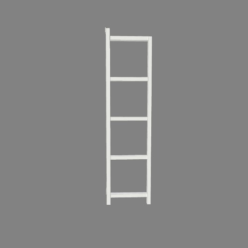 five-tier metal shelf