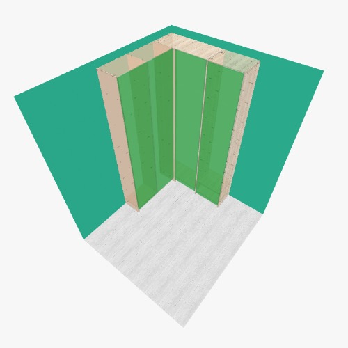 гардероб угловой Free 3D furniture designs and blueprints from Flatma Community