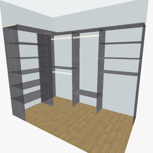 Гардеробная 1,5х2,5