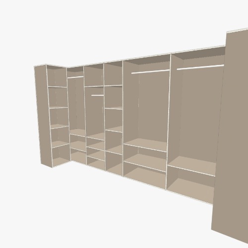 Гардеробная Free 3D furniture designs and blueprints from Flatma Community
