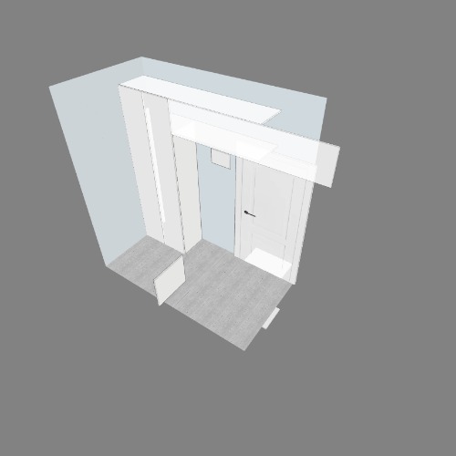 Гардеробная в коридоре