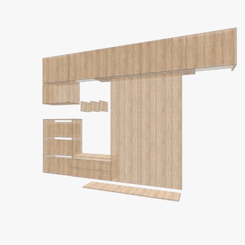 Гардеровка_1 Free 3D furniture designs and blueprints from Flatma Community