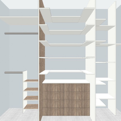 Глубокий шкаф