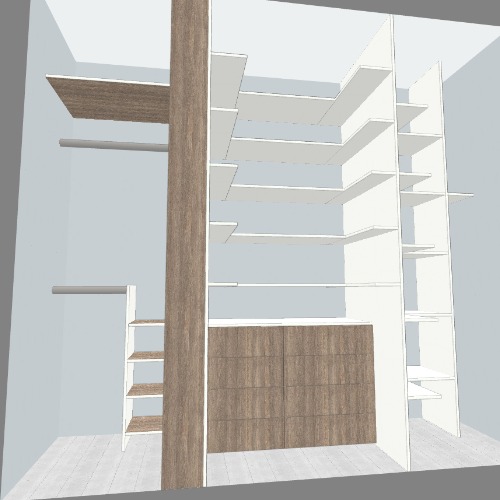 Глубокий шкаф