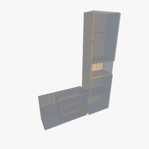 Гостинная Flatma कम्युनिटी से मुफ्त 3D फर्नीचर प्रोजेक्ट और ब्लूप्रिंट