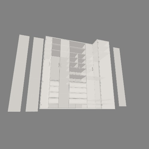 Guarda roupas Free 3D furniture designs and blueprints from Flatma Community