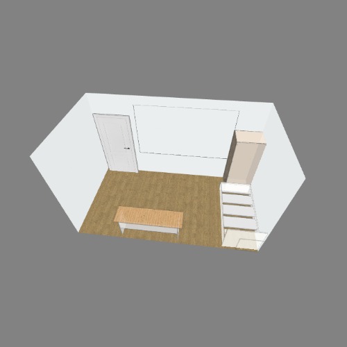 habitación Бесплатные 3D-проекты мебели и чертежи от сообщества Flatma