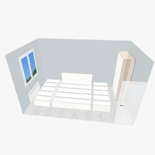 Habitación pueblo Free 3D furniture designs and blueprints from Flatma Community