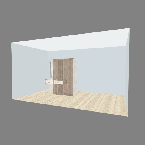 Прихожка самат Dự án và bản vẽ nội thất 3D miễn phí từ Cộng đồng Flatma