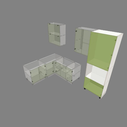 Ideia para Cozinha Free 3D furniture designs and blueprints from Flatma Community