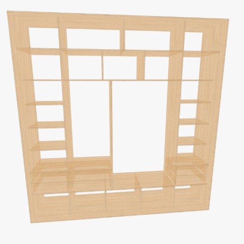Shkaf KUPE 来自Flatma社区的免费3D家具项目和图纸