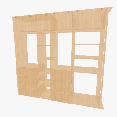 гардероб стена