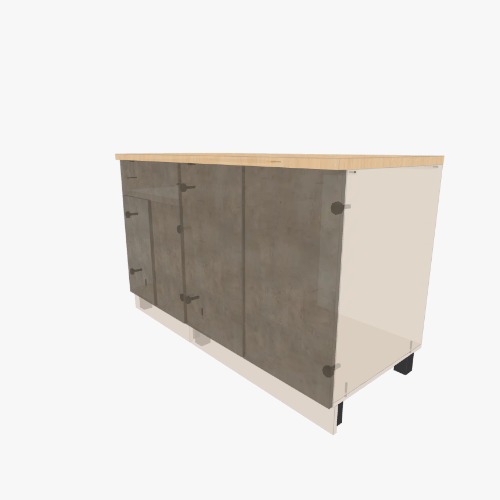 тумба готовая 1 Projetos e plantas de móveis 3D gratuitos da Comunidade Flatma