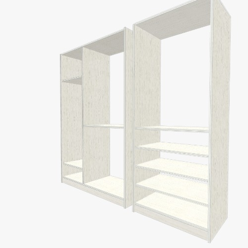 次卧+飘窗衣柜,外盖门