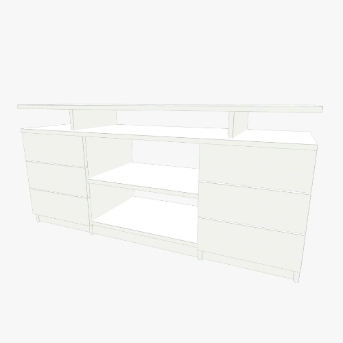 Тумба 1200*572*380 Free 3D furniture designs and blueprints from Flatma Community