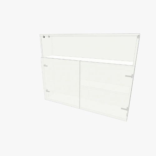 Шкафчик плоский (простой)