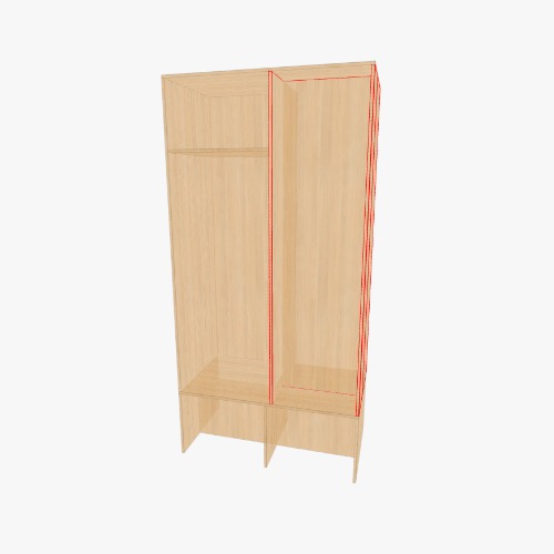 Мебельная перегородка โครงการและแบบแปลนเฟอร์นิเจอร์ 3D ฟรีจากชุมชน Flatma