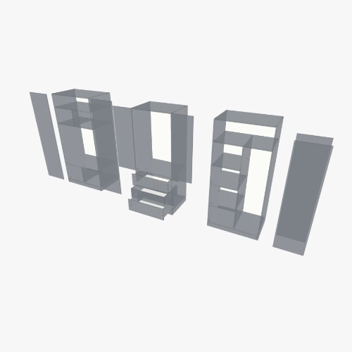 Грей макс Flatma কমিউনিটি থেকে ফ্রি 3D আসবাবপত্র প্রজেক্ট এবং ব্লুপ্রিন্ট