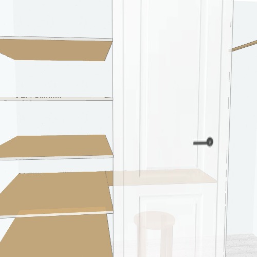 In built closet