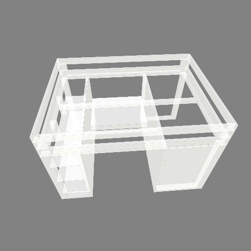 Simple Loft Bed Frame