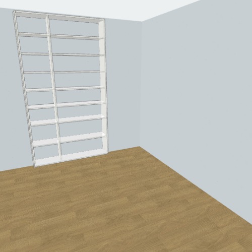 Каркас книжного шкафа