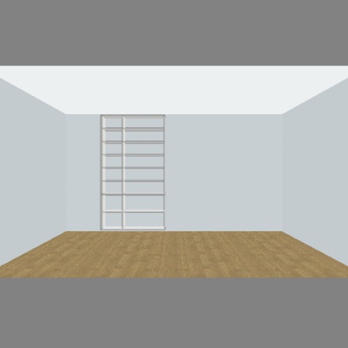 Каркас книжного шкафа (разделение на тумбу и верх)