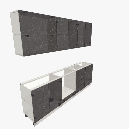 Kitchen Scoarta Free 3D furniture designs and blueprints from Flatma Community