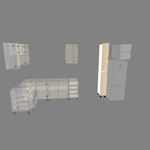Kitchen Sink and Stove Cabinet2.0