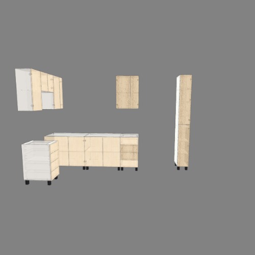 Kitchen Sink and Stove Cabinet3.0