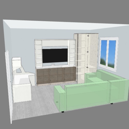 комната Free 3D furniture designs and blueprints from Flatma Community