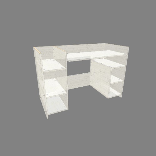 Комп'ютерний стіл під столешню 1200х600