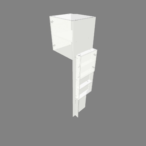 Конструкция над стирально-сушильной колонной