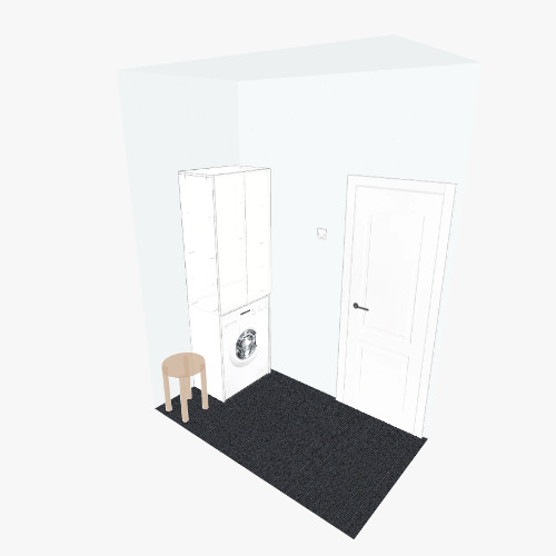 Коридор и стиралка