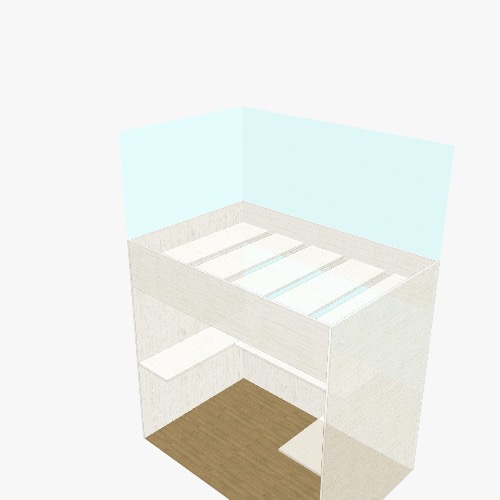 Кровать Бесплатные 3D-проекты мебели и чертежи от сообщества Flatma