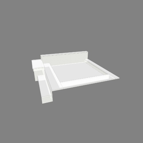 кровать Free 3D furniture designs and blueprints from Flatma Community